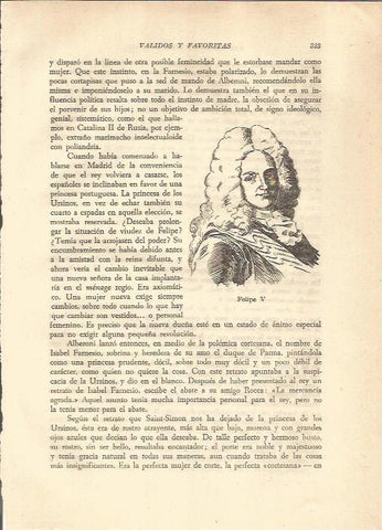 LAMINA V05318: Felipe V