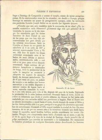 LAMINA V05262: Bermudo II de Leon