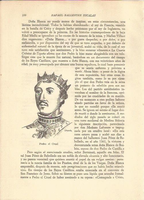 LAMINA V05268: Pedro el Cruel