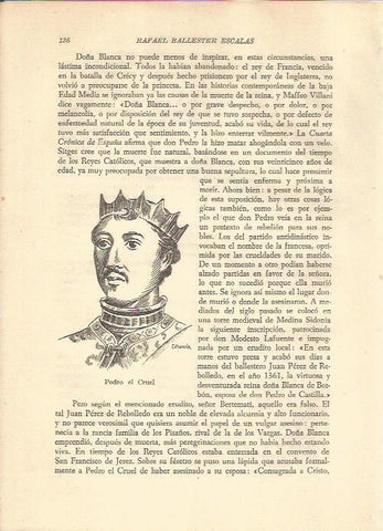LAMINA V05268: Pedro el Cruel