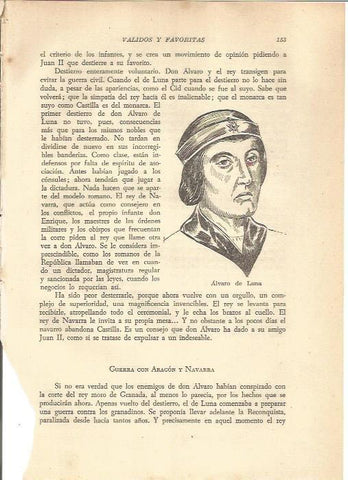 LAMINA V05272: Alvaro de Luna