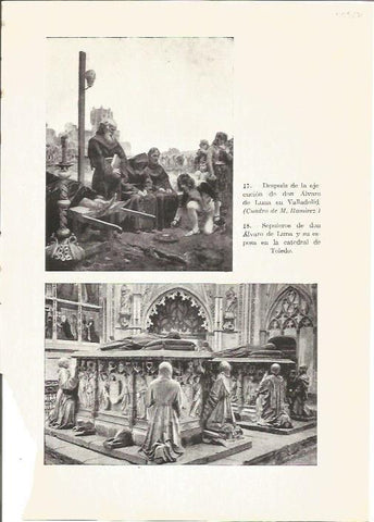 LAMINA V05271: Torneo en la Francia Medieval