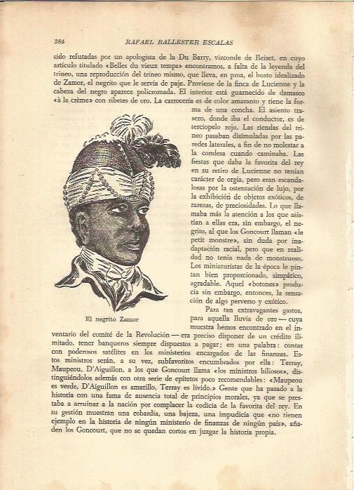 LAMINA V05333: El negrito Zamor
