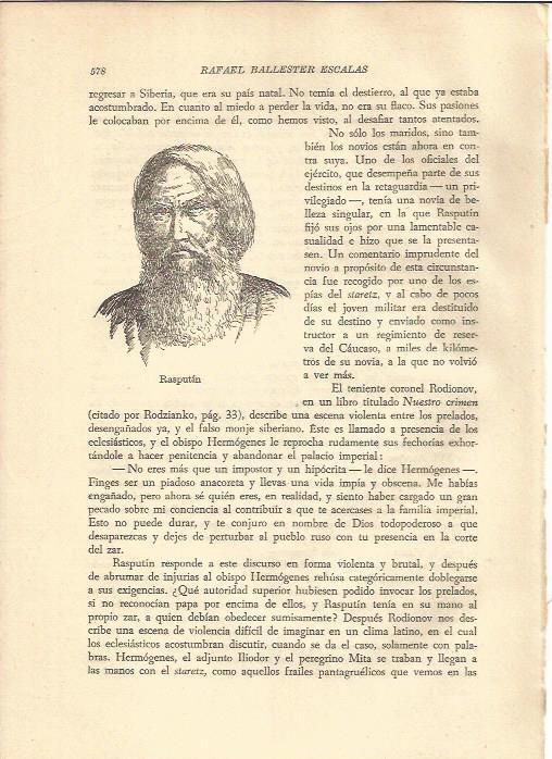 LAMINA V05379: Rasputin