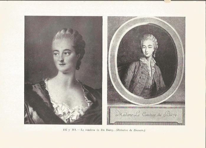 LAMINA V05332: Retratos condesa de Du Barry, por Drouais