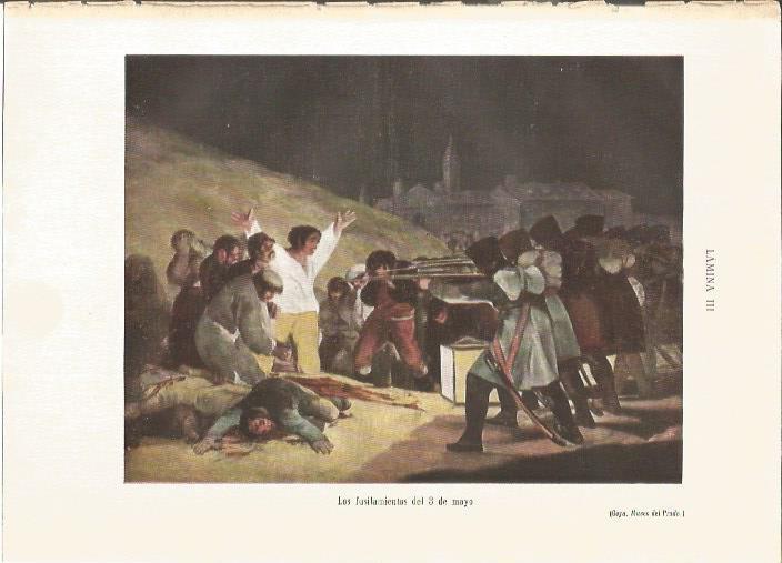 LAMINA V05350: Los fusilamientos del 3 de mayo, por Goya