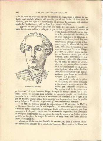 LAMINA V05344: Conde de Aranda