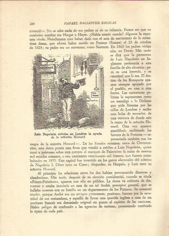 LAMINA V05363: Luis Napoleon y señorita Howard