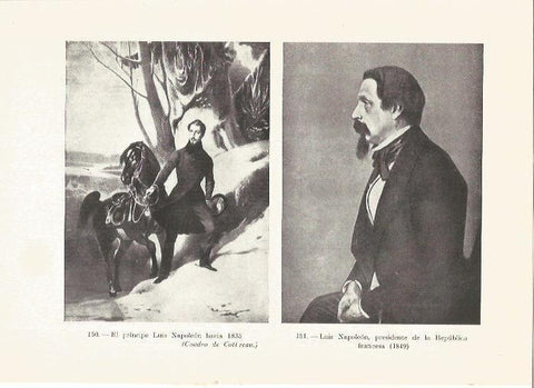 LAMINA V05362: El principe Luis Napoleon hacia 1835, por Cottreau