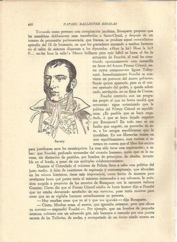 LAMINA V05353: Savary