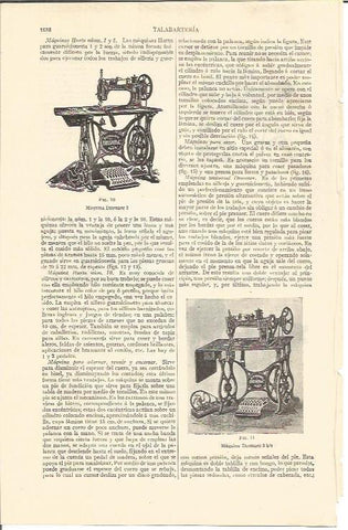 LAMINA V04456: Maquinas de talabarteria Drossner 3 y Drossner 3 bis