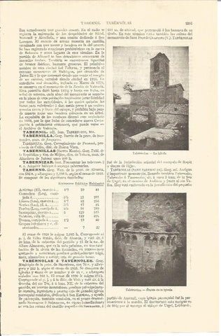 LAMINA V04419: Iglesia en Tabernolas, Barcelona