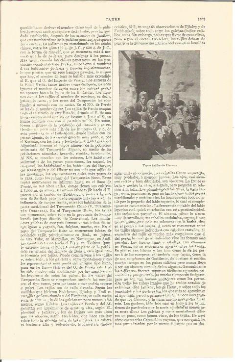 LAMINA V04450: Tipos Tajiks de Darwaz