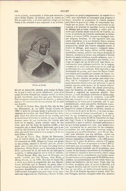 LAMINA V04531: Muley el-Abbas