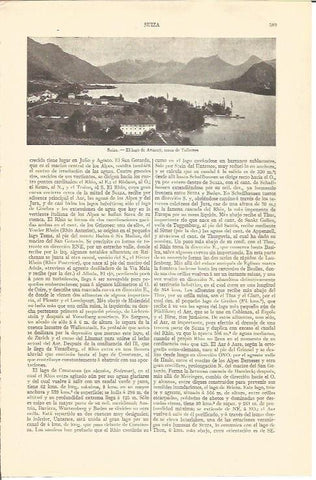 LAMINA V04301: Lago Annecy