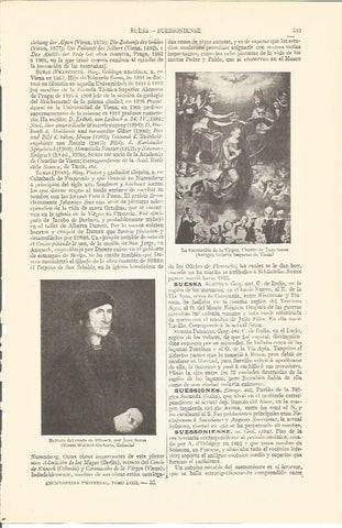LAMINA V04289: La coronacion de la Virgen, por Juan Suess