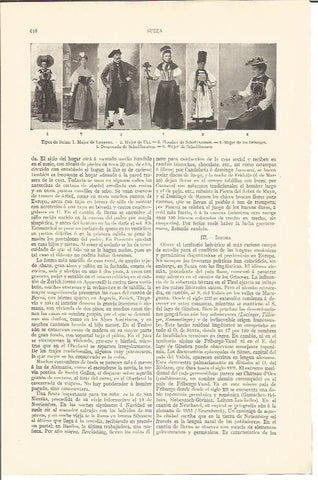 LAMINA V04306: Tipos de Suiza