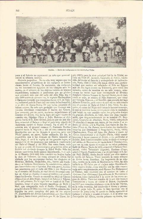 LAMINA V04255: Baile de indigenas en montañas de Nuba, Sudan