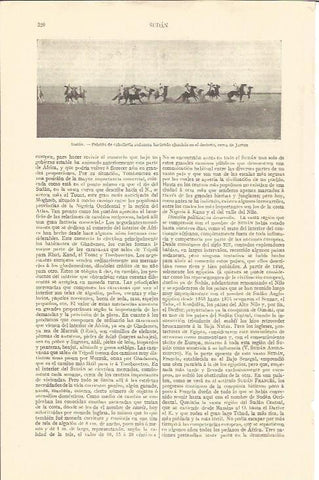 LAMINA V04254: Peloton de caballeria en Jartun, Sudan
