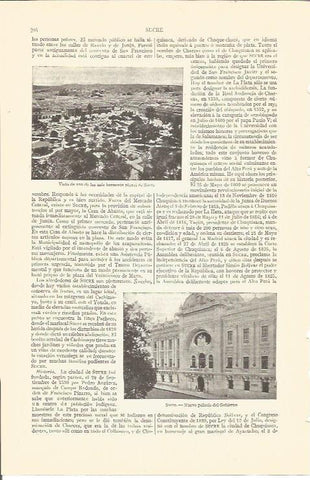 LAMINA V04249: Palacio del Gobierno de Sucre, Bolivia