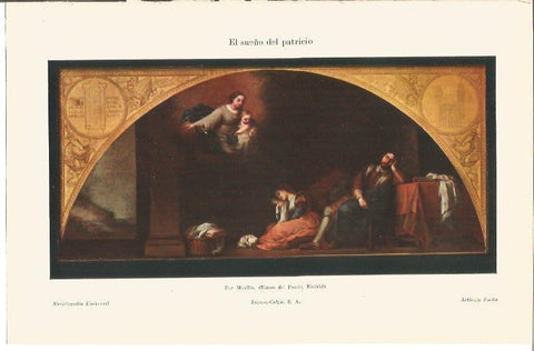 LAMINA V04283: El sueño del patricio, por Murillo