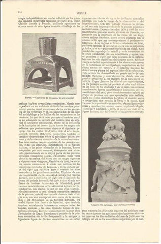 LAMINA V04280: Candelabro y Alegoria del invierno, por Cristina Eriksson