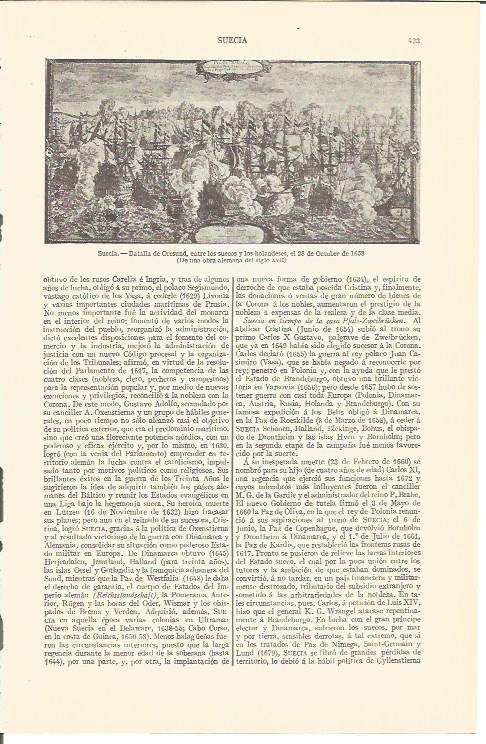 LAMINA V04275: Batalla de Oresund en 1658, Suecia