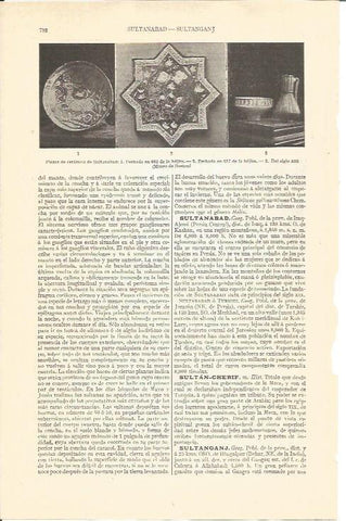 LAMINA V04327: Ceramicas de Sultanabad