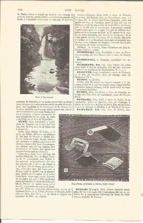 LAMINA V04374: Cascada en Suze, Francia