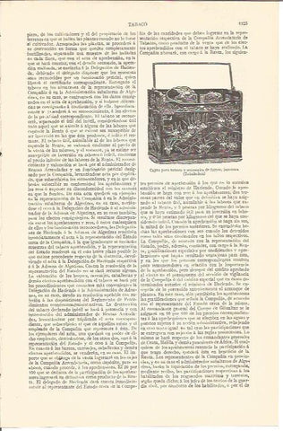 LAMINA V04405: Dibujo cajita para tabaco, tobakobon