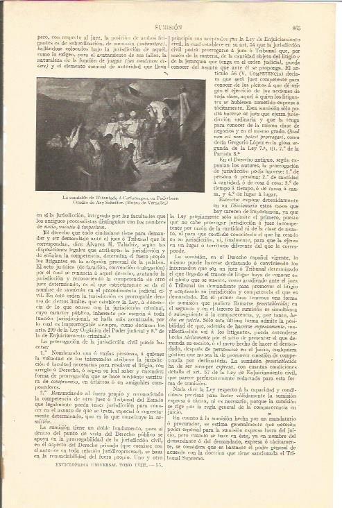 LAMINA V04341: La sumision de Witekindo a Carlomagno, por Ary Scheffer