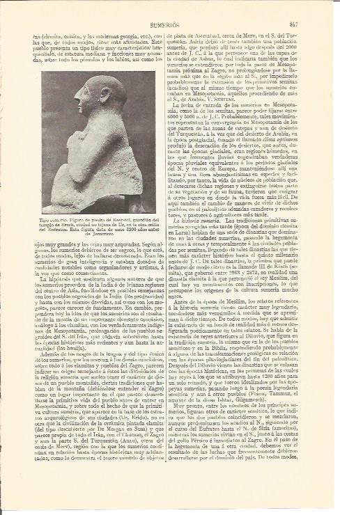 LAMINA V04338: Figura de piedra de Keer-hil 