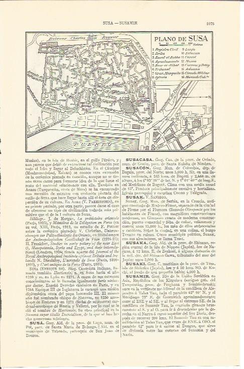 LAMINA V04366: Plano de Susa, Italia