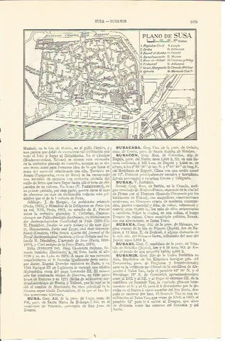LAMINA V04366: Plano de Susa, Italia