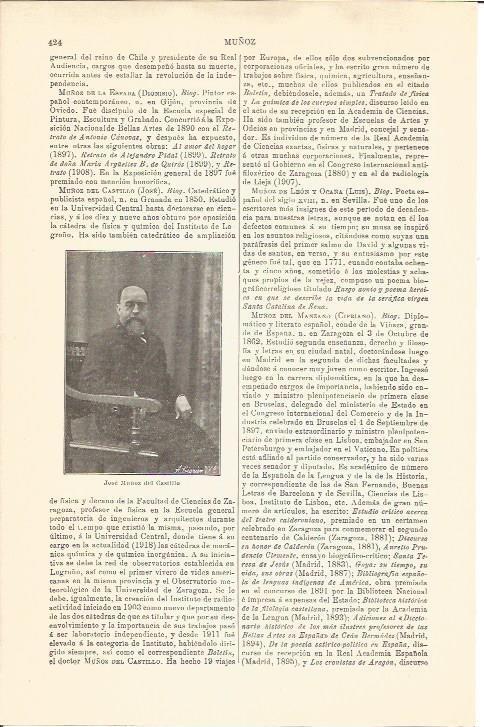 LAMINA V04578: Jose Muñoz del Castillo
