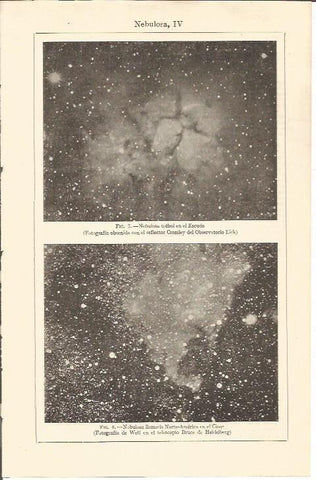 LAMINA V04795: Nebulosa trebol en el Escudo 