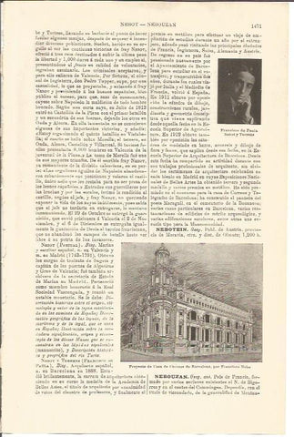LAMINA V04791: Proyecto Casa de Correos de Barcelona