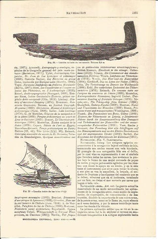 LAMINA V04779: Lancha maori y lanca de las Islas Fidji
