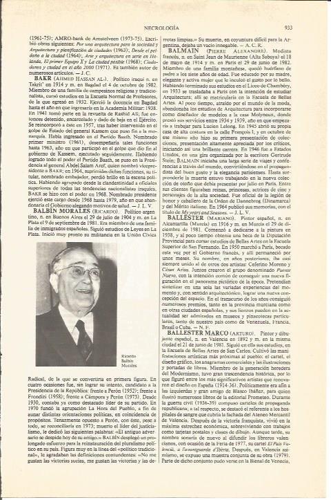 LAMINA V04899: Ricardo Balbin Morales