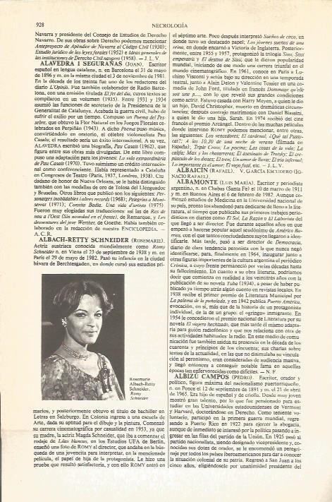 LAMINA V04897: Romy Schneider