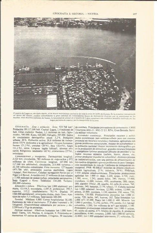 LAMINA V04835: Vista del puerto de Lagos, Nigeria