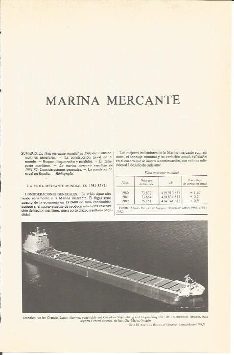 LAMINA V04868: Granelero de los Grandes Lagos Algowest