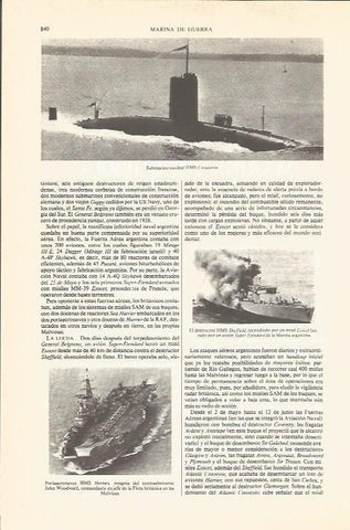 LAMINA V04865: Submarino HMS Conqueror 