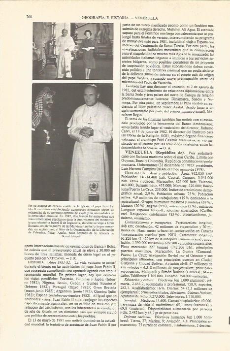 LAMINA V04862: Juan Pablo II con Yaser Arafat 