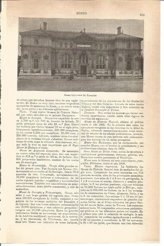 LAMINA V04638: Museo biblioteca de Grenoble