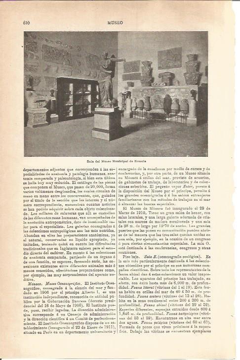 LAMINA V04636: Museo Municipal de Brescia, Italia