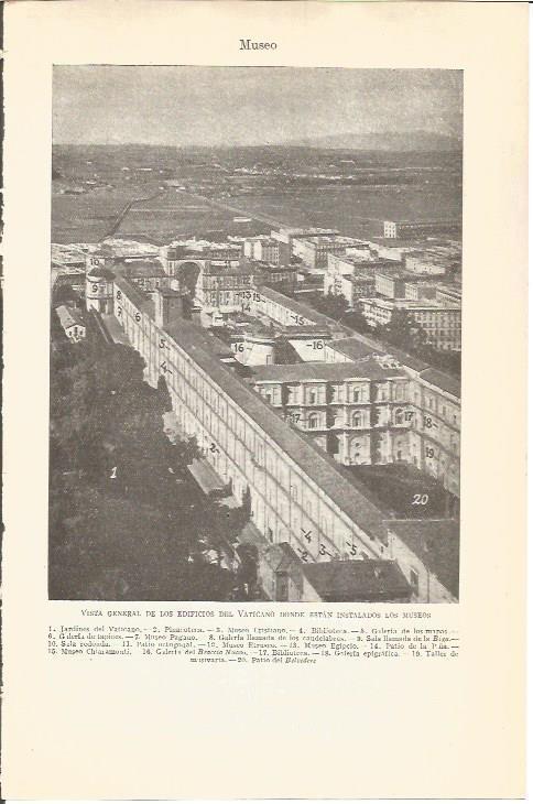 LAMINA V04633: Vista general de los edificios del Vaticano