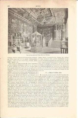 LAMINA V04630: Sala del Museo Nacional Bavaro