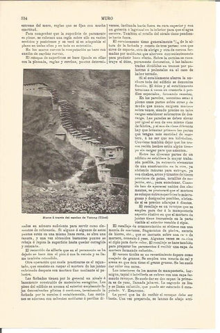 LAMINA V04622: Muros en Yatung, Tibet