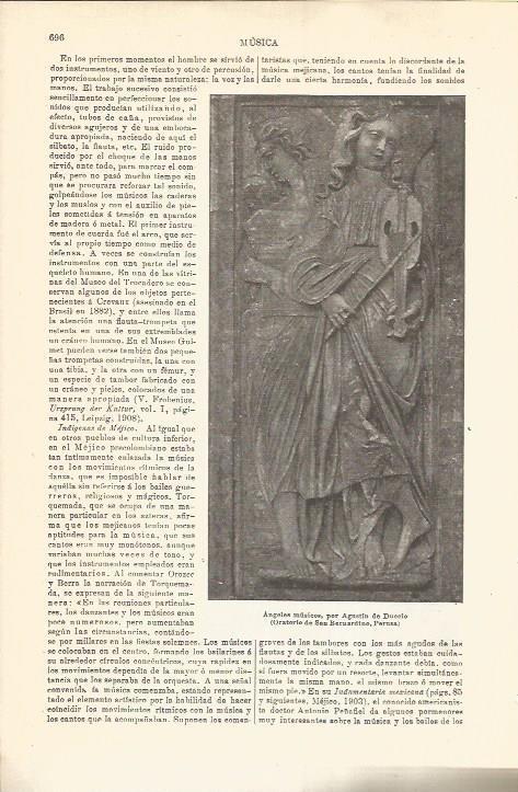 LAMINA V04654: Angeles musicos, por Agustin Duccio
